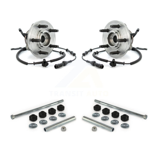Hub Bearing Assembly And Link Front Kit For Ford Explorer Sport Trac Mercury