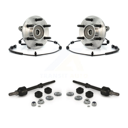 Hub Bearing Assembly Link Front Kit For 2006-2008 Ford F-150 Lincoln Mark LT 4WD