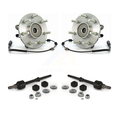 Hub Bearing Assembly Link Front Kit For 2006-2008 Ford F-150 Lincoln Mark LT 4WD