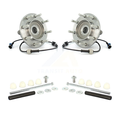 Hub Bearing Assembly Link Front Kit For Chevrolet GMC Sierra 3500 Silverado RWD