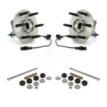 Hub Bearing Assembly & Link Front Kit For Chevrolet GMC Sierra 1500 Silverado XL