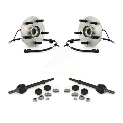 Hub Bearing Assembly And Link Front Kit For Dodge Ram 1500