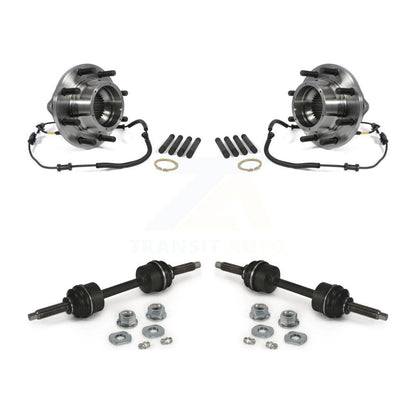 Hub Bearing Assembly And Link Front Kit For 2011-2016 Ford F-350 Super Duty 4WD