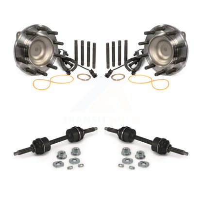 Hub Bearing Assembly And Link Front Kit For Ford F-450 Super Duty F-550 4 X 2