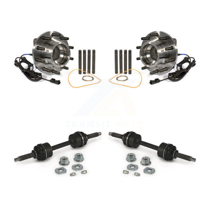Hub Bearing Assembly And Link Front Kit For Ford F-450 Super Duty F-550 4 X