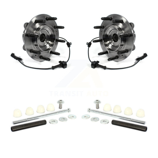 Hub Bearing Assembly & Link Front Kit For GMC Chevrolet Sierra 2500 HD Silverado