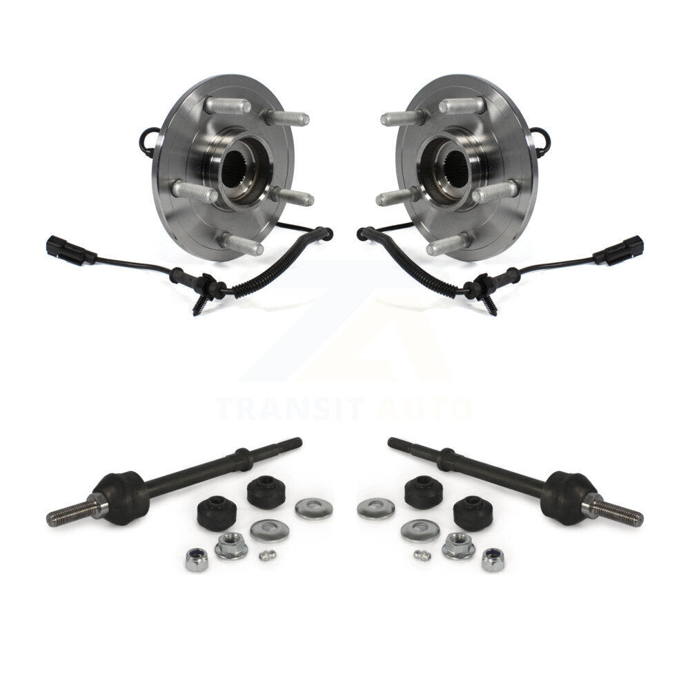 Hub Bearing Assembly And Link Front Kit For Ram 1500 Classic 4WD