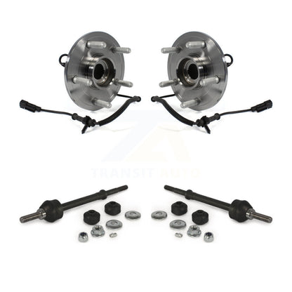 Hub Bearing Assembly And Link Front Kit For Ram 1500 Classic 4WD