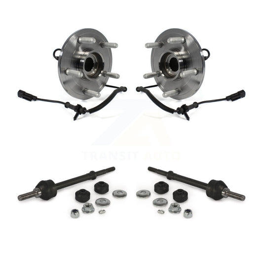 Hub Bearing Assembly And Link Front Kit For Ram 1500 Classic 4WD