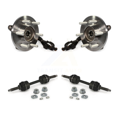 Hub Bearing Assembly And Link Front Kit For Ford F-150