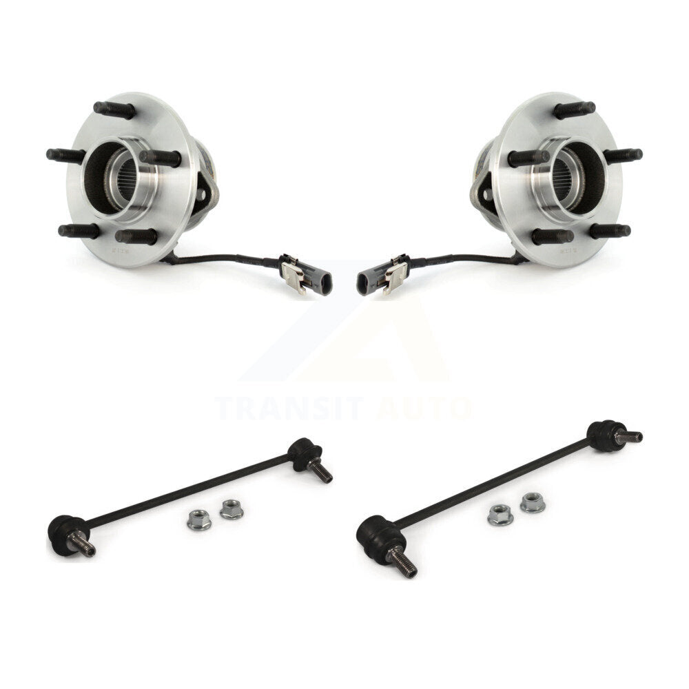 Hub Bearing Assembly And Link Front Kit For Saturn Vue Chevrolet Equinox Pontiac
