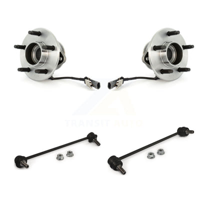 Hub Bearing Assembly And Link Front Kit For Saturn Vue Chevrolet Equinox Pontiac