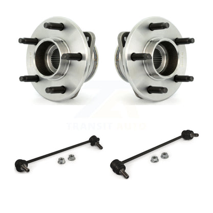 Hub Bearing Assembly And Link Front Kit For Saturn Vue Pontiac Torrent Chevrolet