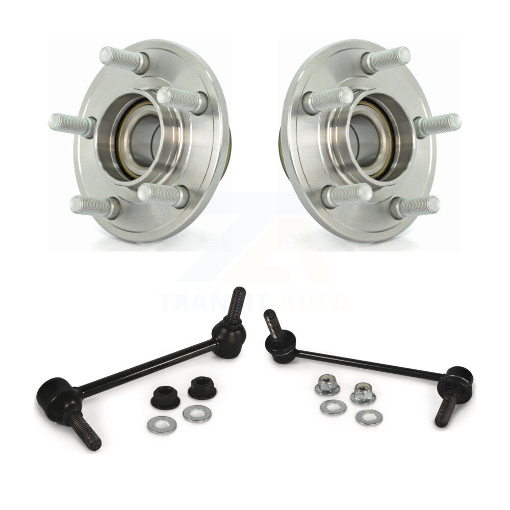 Hub Bearing Assembly & Link Front Kit For Dodge Chrysler 300 Charger Challenger