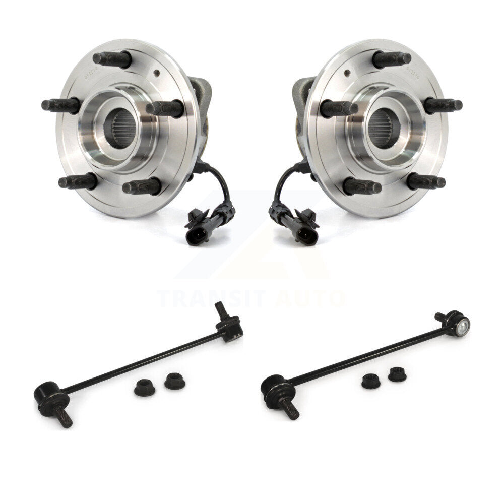 Hub Bearing Assembly Link Front Kit For Chevrolet Equinox Pontiac Torrent Saturn