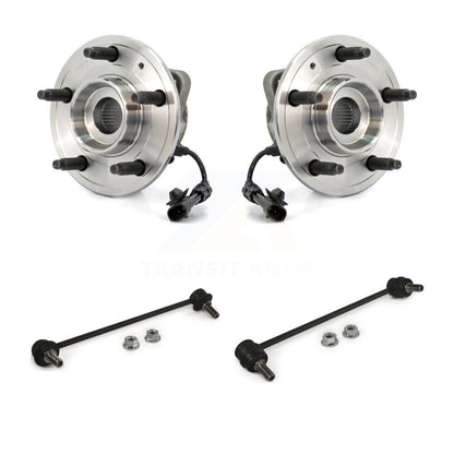 Hub Bearing Assembly And Link Front Kit For Chevrolet Equinox Pontiac Torrent