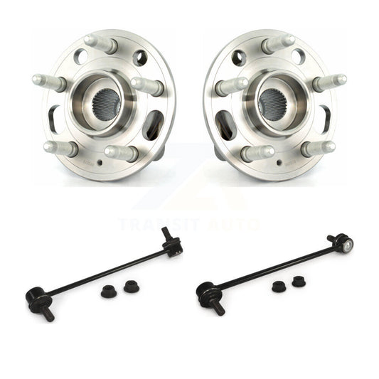 Hub Bearing Assembly Link Front Kit For 2010-2017 Chevrolet Equinox GMC Terrain