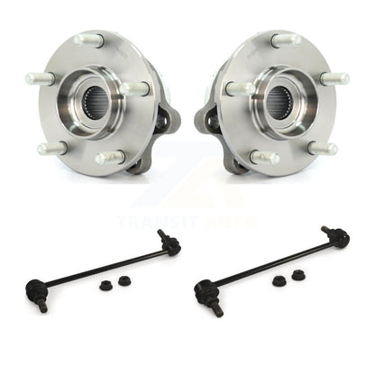 Hub Bearing Assembly And Link Front Kit For 2007-2012 Nissan Altima 2.5L