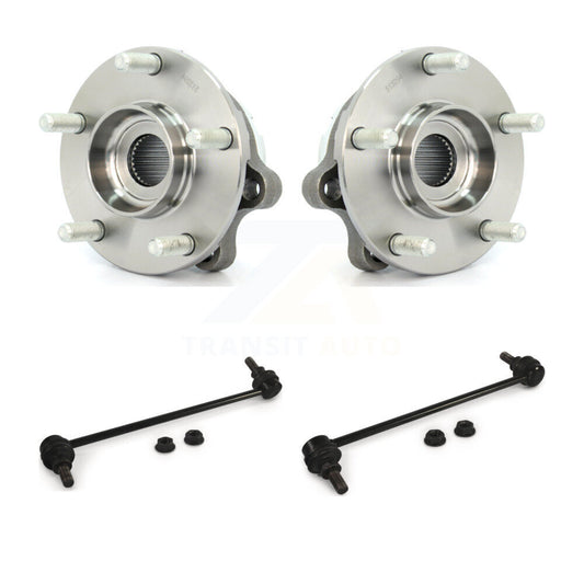 Hub Bearing Assembly And Link Front Kit For 2007-2012 Nissan Altima 2.5L