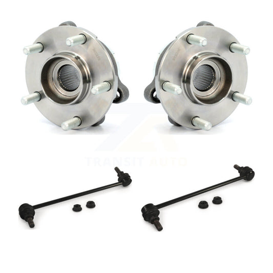 Hub Bearing Assembly And Link Front Kit For 2007-2012 Nissan Altima 3.5L