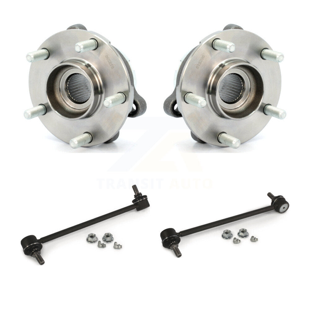 Hub Bearing Assembly Link Front Kit For Nissan Pathfinder Murano Altima INFINITI