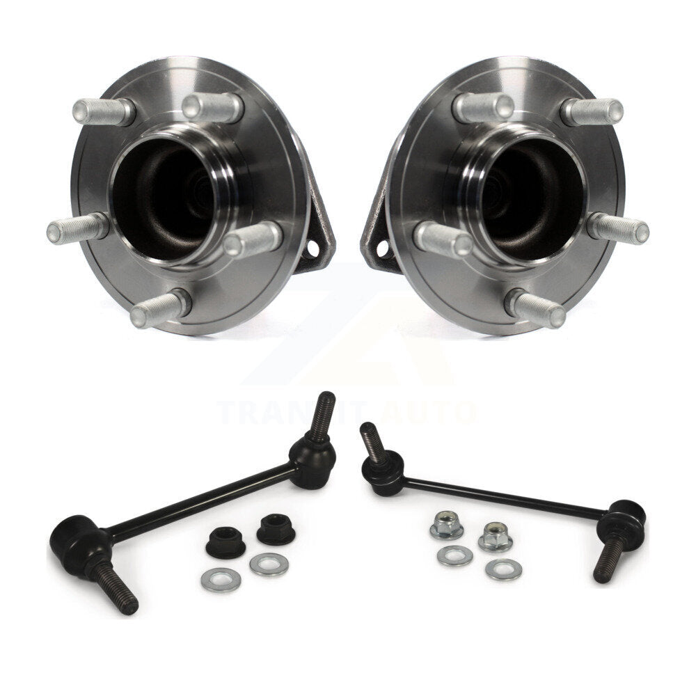 Hub Bearing Assembly & Link Front Kit For Dodge Charger Chrysler 300 Challenger