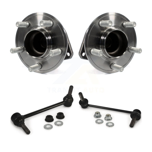 Hub Bearing Assembly & Link Front Kit For Dodge Charger Chrysler 300 Challenger