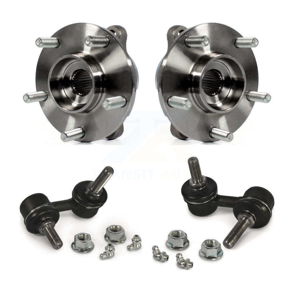 Hub Bearing Assembly Link Front Kit For INFINITI Q50 G37 QX50 EX35 G35 Q60 EX37