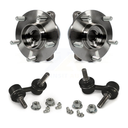 Hub Bearing Assembly Link Front Kit For INFINITI Q50 G37 QX50 EX35 G35 Q60 EX37