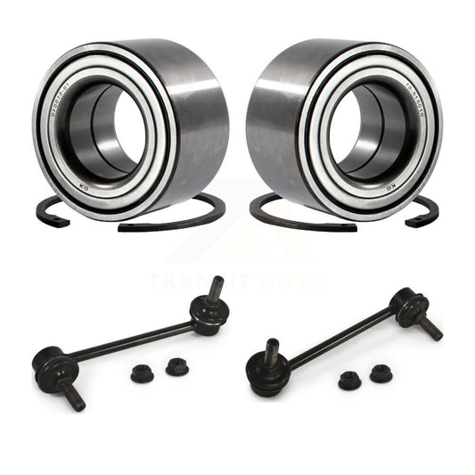 Wheel Bearing Link Front Kit For Ford Fusion Mazda 6 Lincoln MKZ Zephyr Mercury