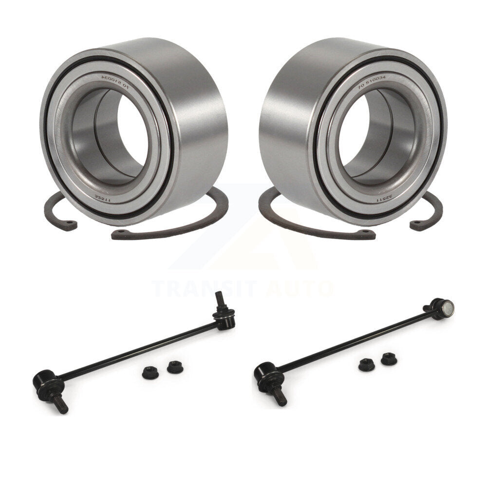 Wheel Bearing & Link Front Kit For Hyundai Sonata 12.64" Center To Length