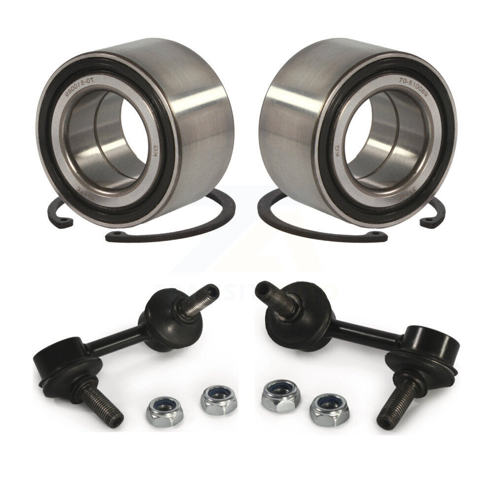 Wheel Bearing And Link Front Kit For 2006-2011 Honda Civic 1.3L 1.8L