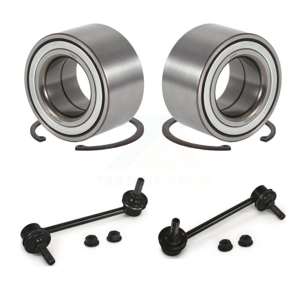 Wheel Bearing And Link Front Kit For 2009-2013 Mazda 6 3.7L