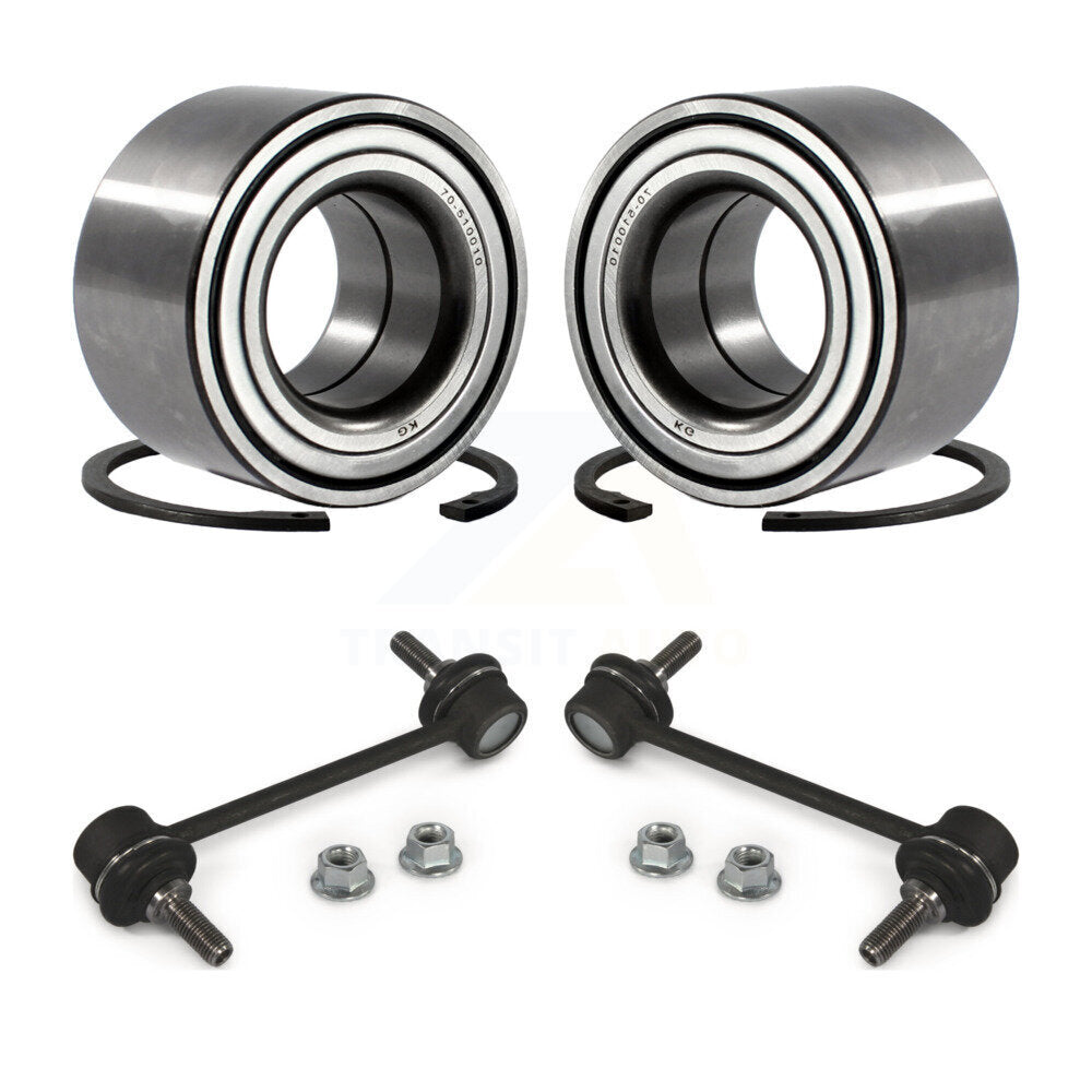 Wheel Bearing And Link Front Kit For Ford Fusion Lincoln MKZ Mercury Milan