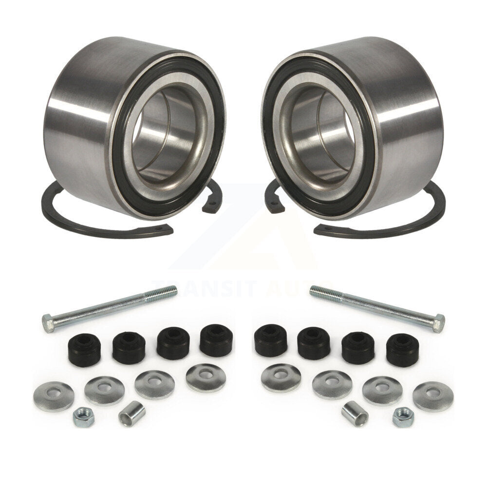 Wheel Bearing And Link Front Kit For 1990-1994 Mazda 323 Protege