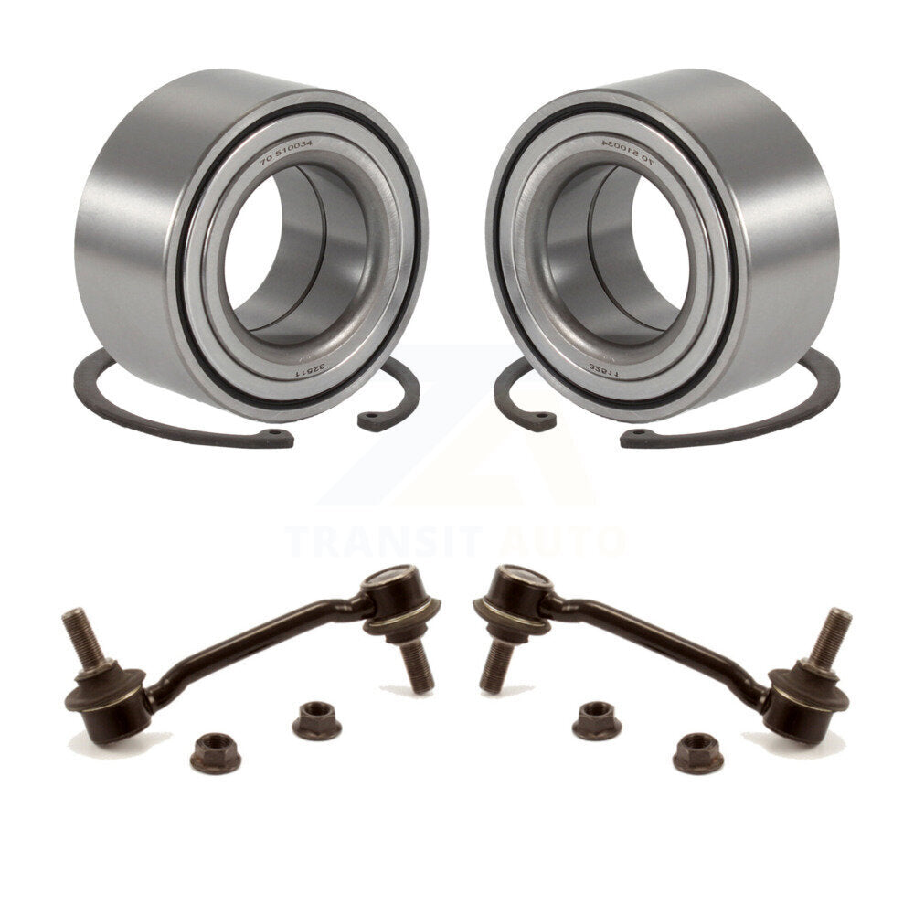 Wheel Bearing And Link Front Kit For 2006-2010 Hyundai Sonata