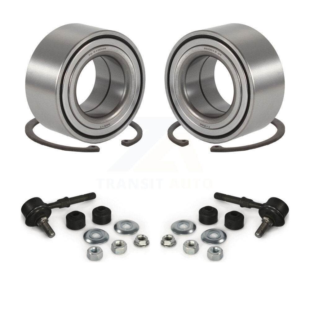 Wheel Bearing And Link Front Kit For Hyundai Sonata Kia Optima XG350 Magentis