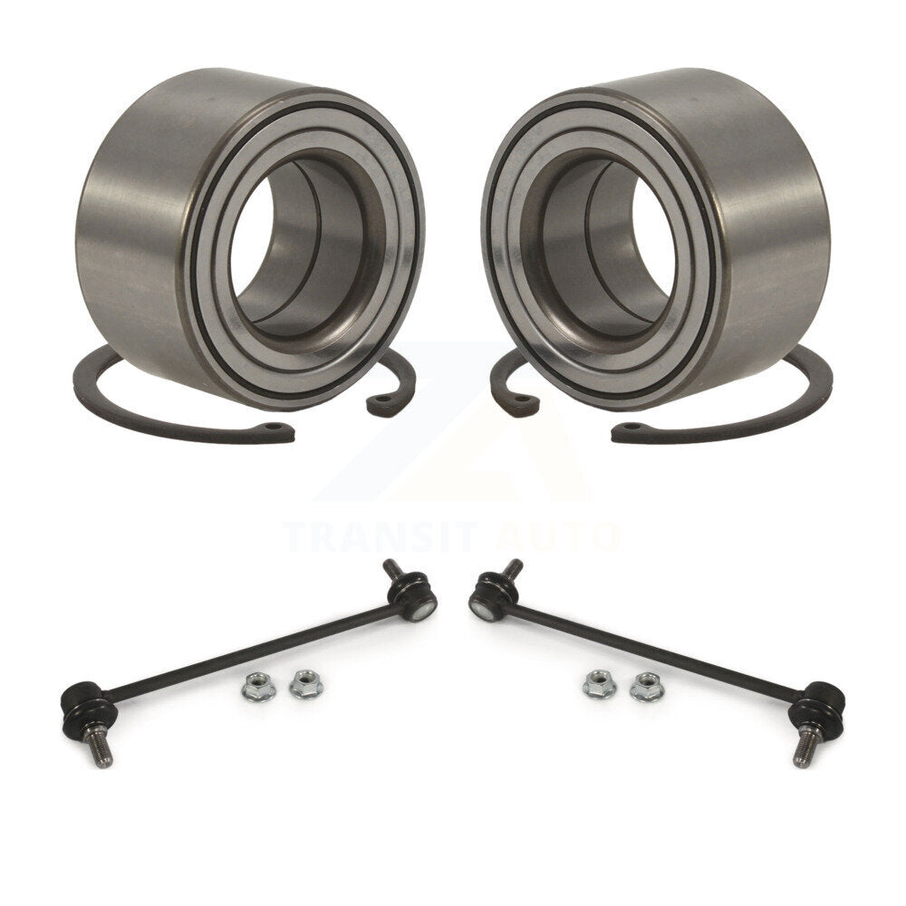 Wheel Bearing And Link Front Kit For 2012-2017 Hyundai Accent