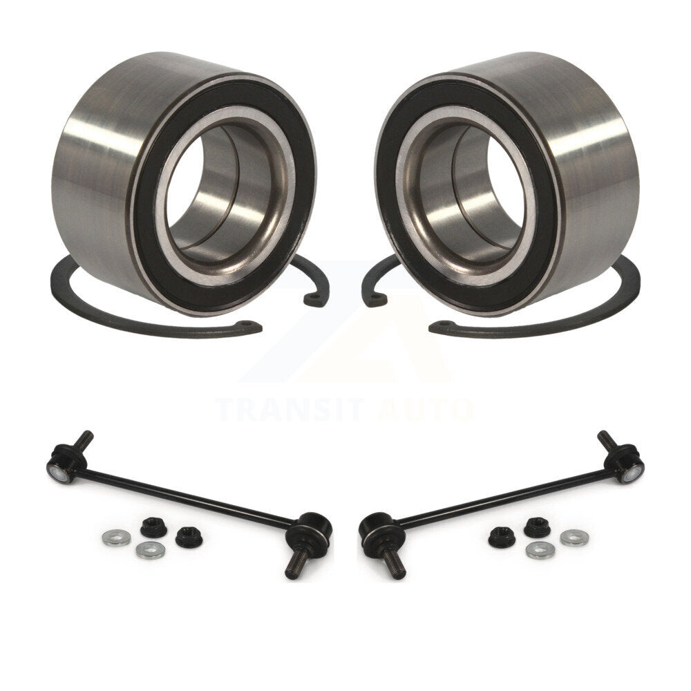 Wheel Bearing And Link Front Kit For 2004-2010 Toyota Sienna