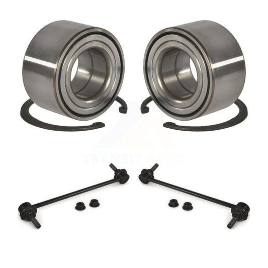 Wheel Bearing And Link Front Kit For 2001-2004 Ford Escape Mazda Tribute