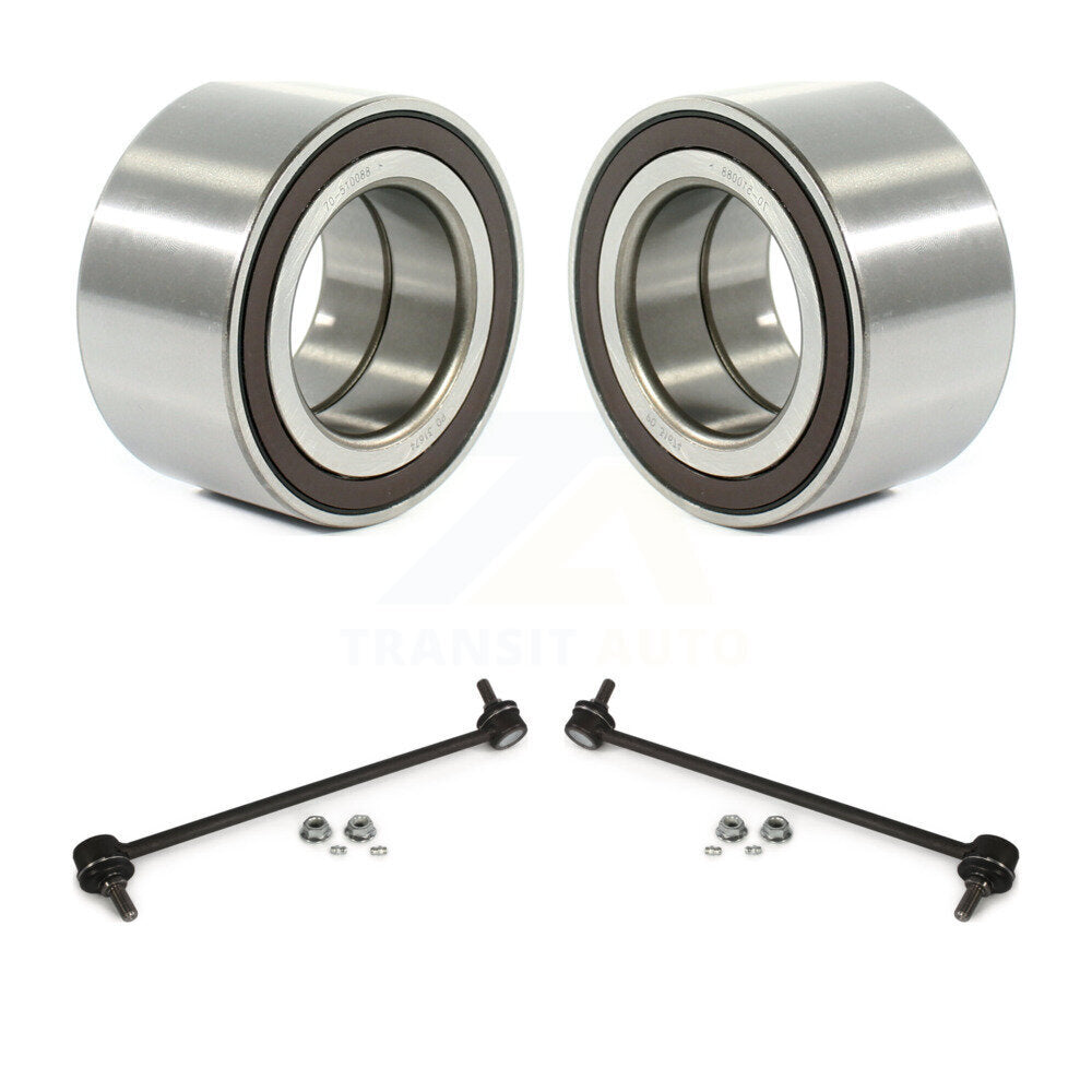 Wheel Bearing And Link Front Kit For 2006-2014 Honda Ridgeline
