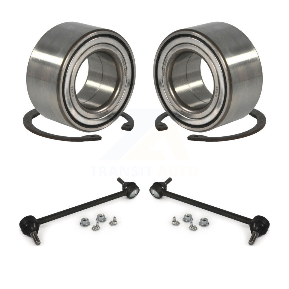 Wheel Bearing & Link Front Kit For Mitsubishi Jeep Outlander RVR Lancer Patriot