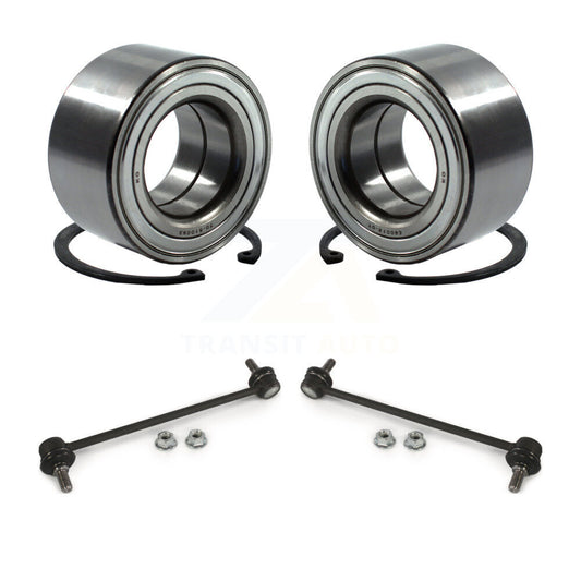 Wheel Bearing & Link Front Kit For Hyundai Elantra Kia Forte GT Soul Veloster EV