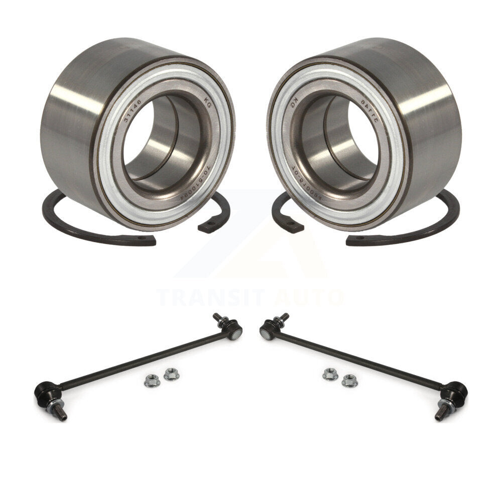 Wheel Bearing And Link Front Kit For 2017-2018 Toyota Prius V