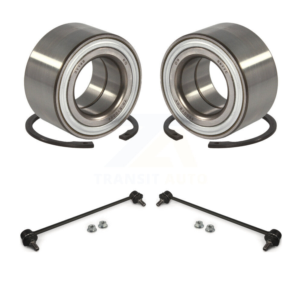 Wheel Bearing And Link Front Kit For Toyota Yaris Prius C Scion xD