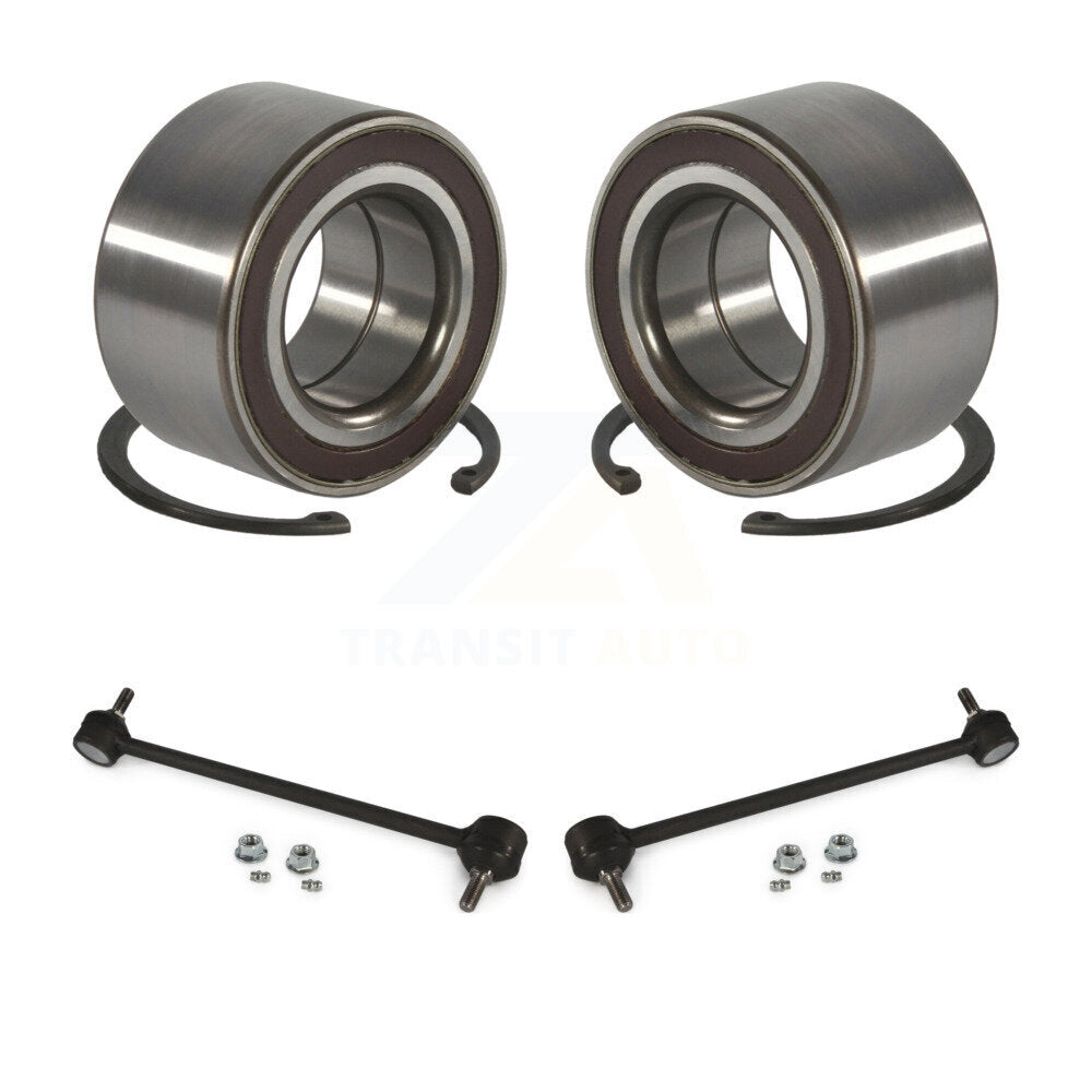 Wheel Bearing And Link Front Kit For 2010-2013 Mazda 3 Sport