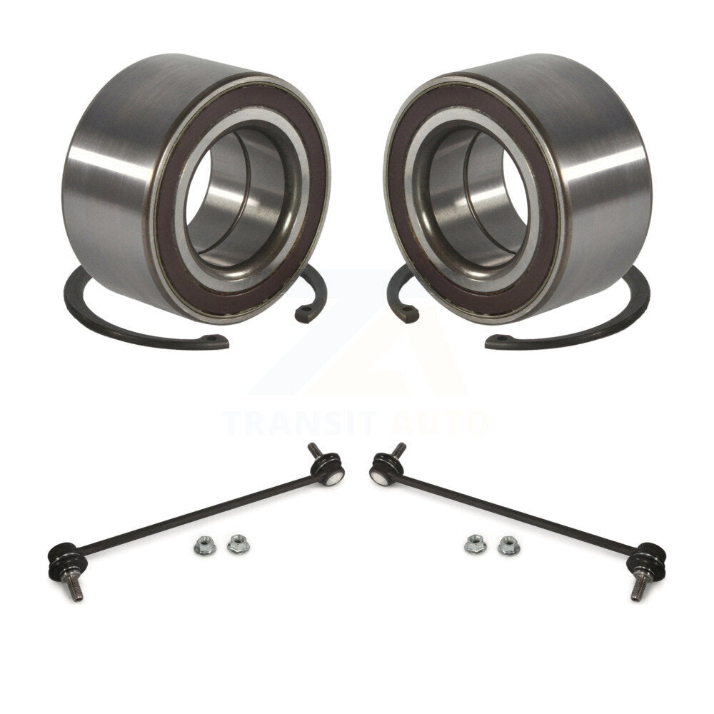 Wheel Bearing And Link Front Kit For 2010-2013 Mazda 3 Sport