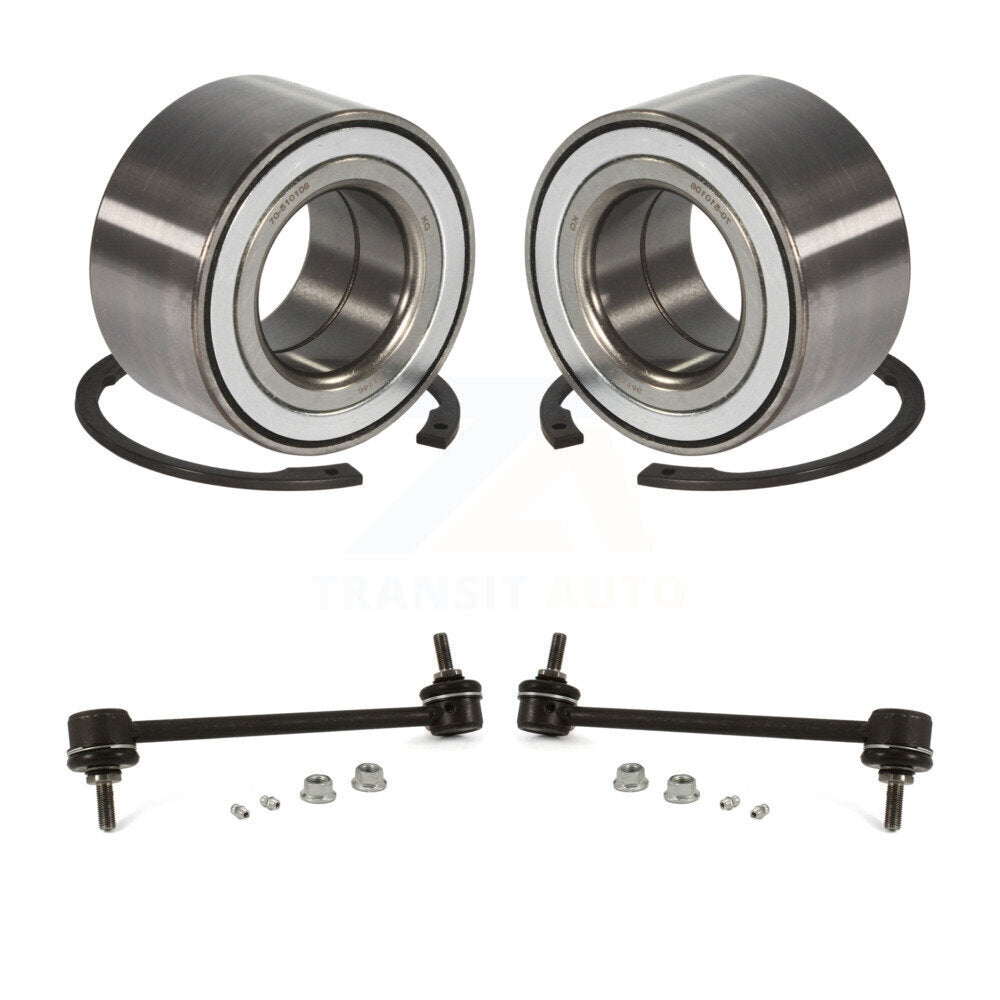 Wheel Bearing And Link Front Kit For 2010-2013 Ford Transit Connect