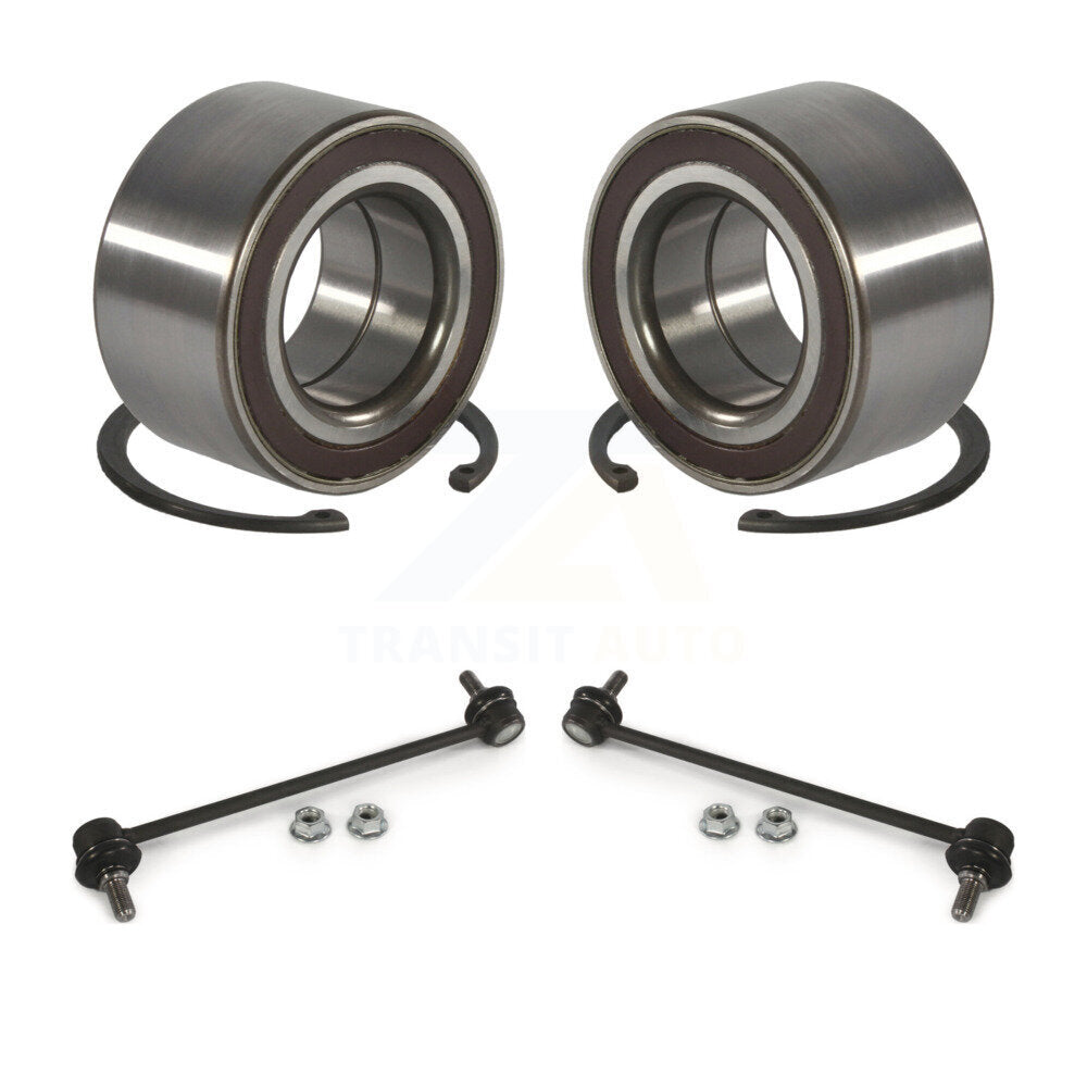 Wheel Bearing And Link Front Kit For Kia Rio Hyundai Accent