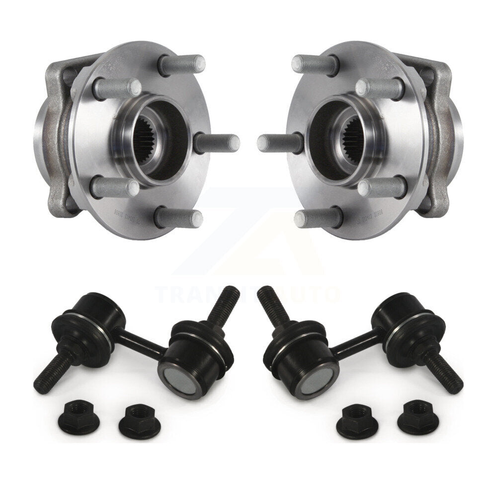 Hub Bearing Assembly And Link Front Kit For Subaru Impreza
